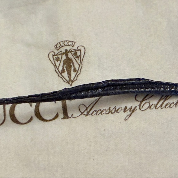 Vintage Gucci accessory collection 1980s navy blue - Picture 9 of 16